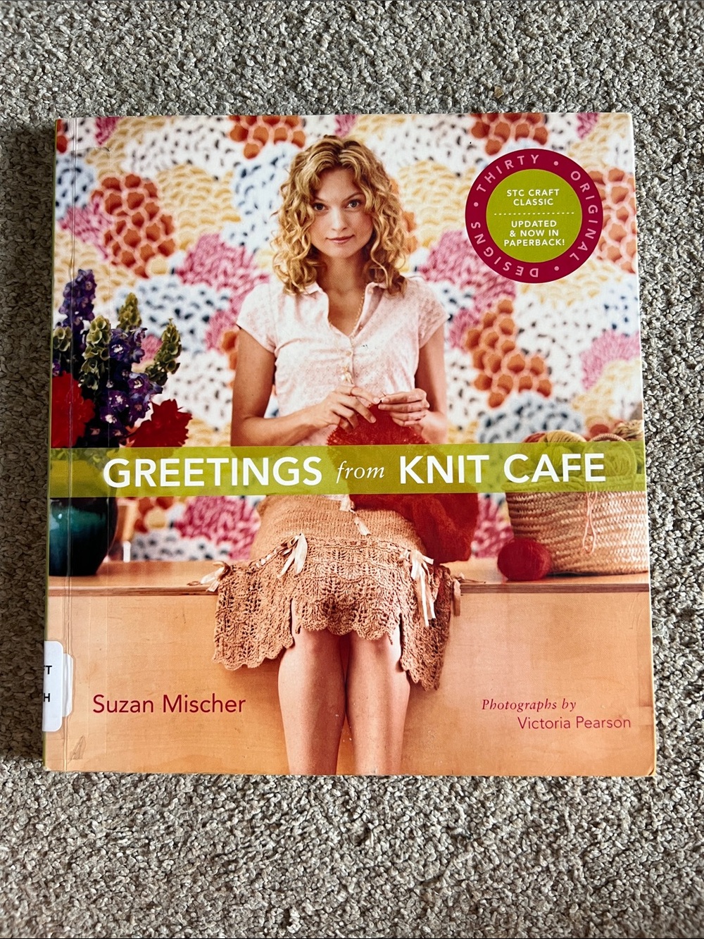 Greetings from Knit Cafe Book - Suzan Mischer / 30 Knitting Patterns